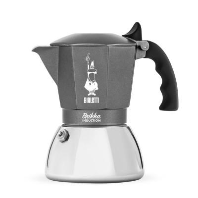 Гейзерна кавоварка Bialetti Brikka Induction на 4 чашки 200 мл