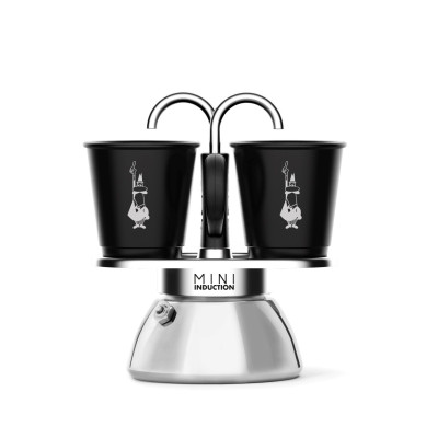 Гейзерна кавоварка Bialetti Mini Express Induction на 2 чашки 100 мл