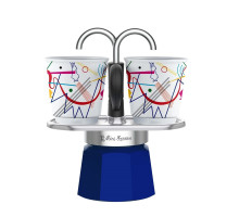 Гейзерна кавоварка Bialetti Mini Express Kandinsky на 2 чашки 100 мл