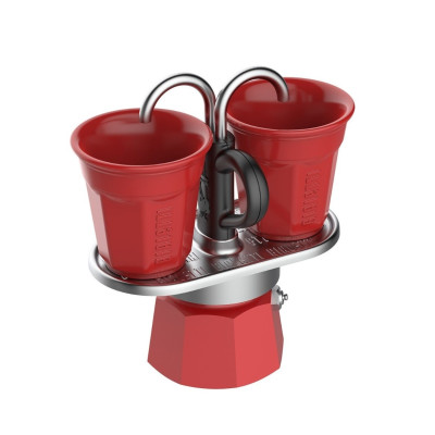 Гейзерна кавоварка Bialetti Mini Express на 2 чашки 100 мл