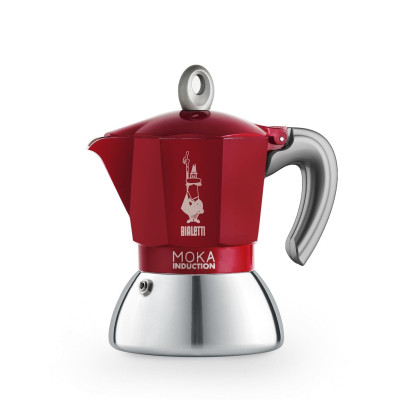 Гейзерна кавоварка Bialetti New Moka Induction на 2 чашки 100 мл