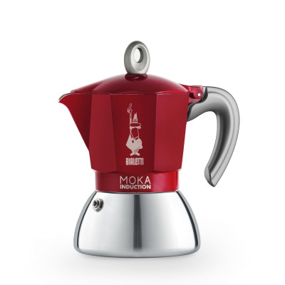 Гейзерна кавоварка Bialetti New Moka Induction на 4 чашки 170 мл