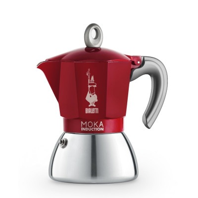 Гейзерна кавоварка Bialetti New Moka Induction на 6 чашок 270 мл
