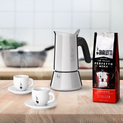 Гейзерна кавоварка Bialetti New Venus Induction на 6 чашок 240 мл