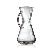Кавоварка з ручкою Chemex на 3 чашки - Three Cup Glass Handle CHEMEX