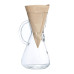 Кавоварка з ручкою Chemex на 3 чашки - Three Cup Glass Handle CHEMEX