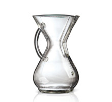 Кавоварка з ручкою Chemex на 6 чашок - Six Cup Glass Handle CHEMEX