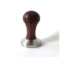 Темпер Espresso Walnut 58мм (плоский)
