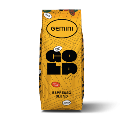 Кава в зернах Gemini Espresso Gold 1кг