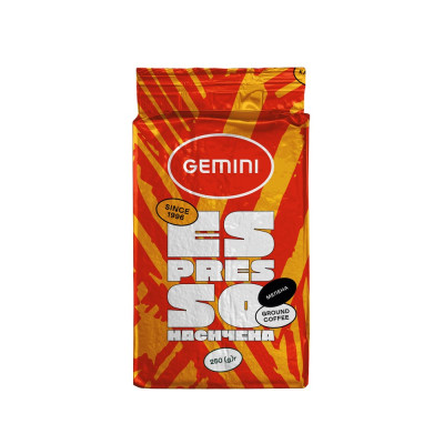 Кава мелена Gemini Espresso 250г