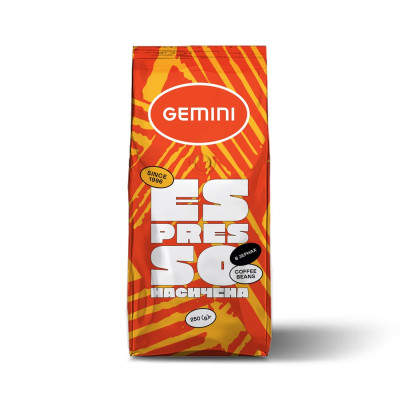 Кава в зернах Gemini Espresso 250г