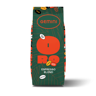 Кава в зернах Gemini Espresso ORO 1кг