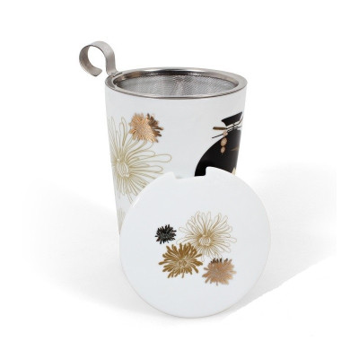 Термочашка TEAEVE Little Geisha Gold 400 мл