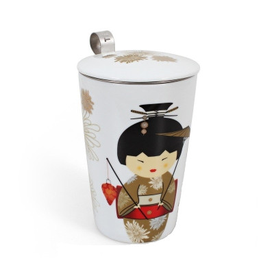 Термочашка TEAEVE Little Geisha Gold 400 мл