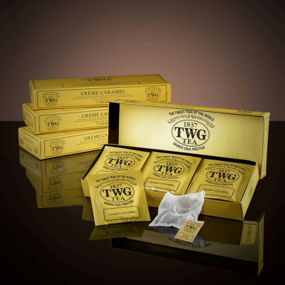 TWG Creme Caramel - Крем-карамель 15 пакетиків по 2,5 г