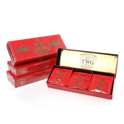 TWG Red Christmas - Червоне Різдво 15 пакетиків по 2,5 г