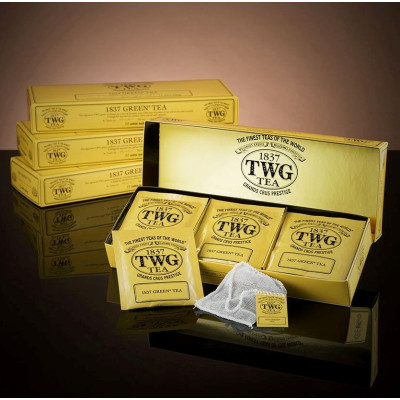 TWG Tea Green 1837 15 пакетиків по 2,5 г