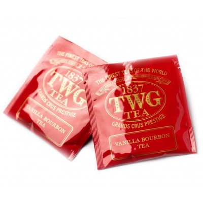 Чай TWG Vanilla Bourbon - Ванільний Бурбон 100 пакетиків по 2,5 г